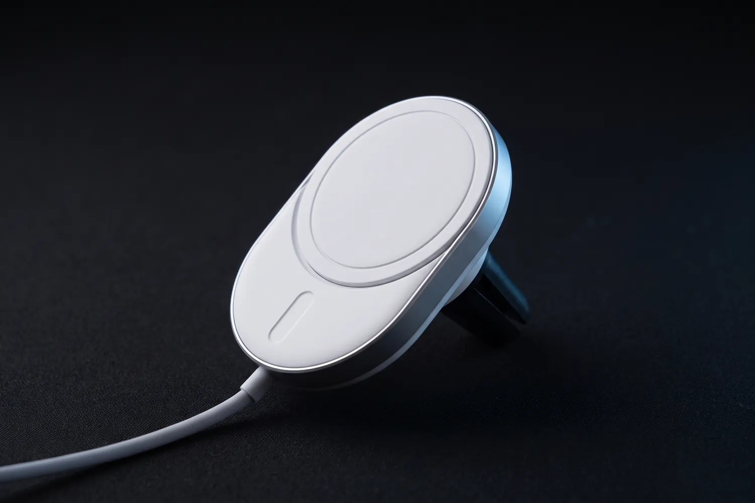 Belkin BoostCharge Pro Qi2 car mount with its magnetic charging pad