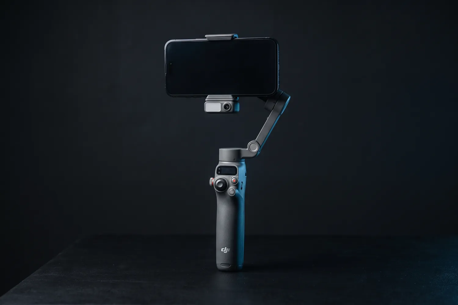 DJI Osmo Mobile 8 gimbal holding a phone
